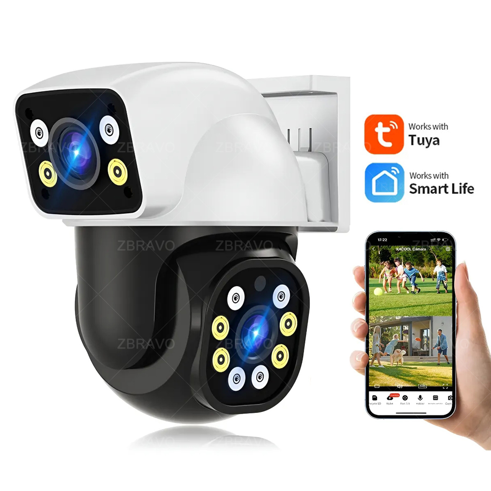 Home Security Items - Smartlife 8MP WiFi Tuya Outdoor Camera