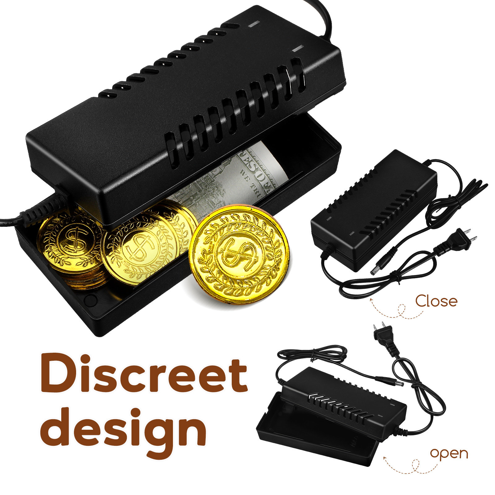 Hidden Money Box Fake Charger  - đánh giá và giá Home Security Box