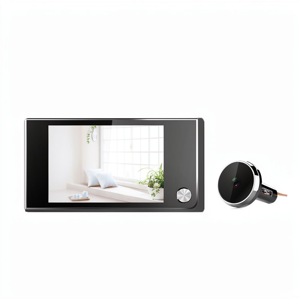 Electronic Peephole Camera 3.5 - đánh giá và giá Home Security Front Door Camera