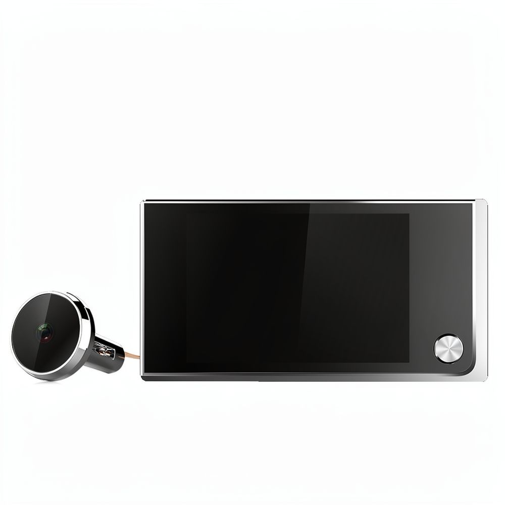 Electronic Peephole Camera 3.5 - đánh giá và giá Home Security Front Door Camera