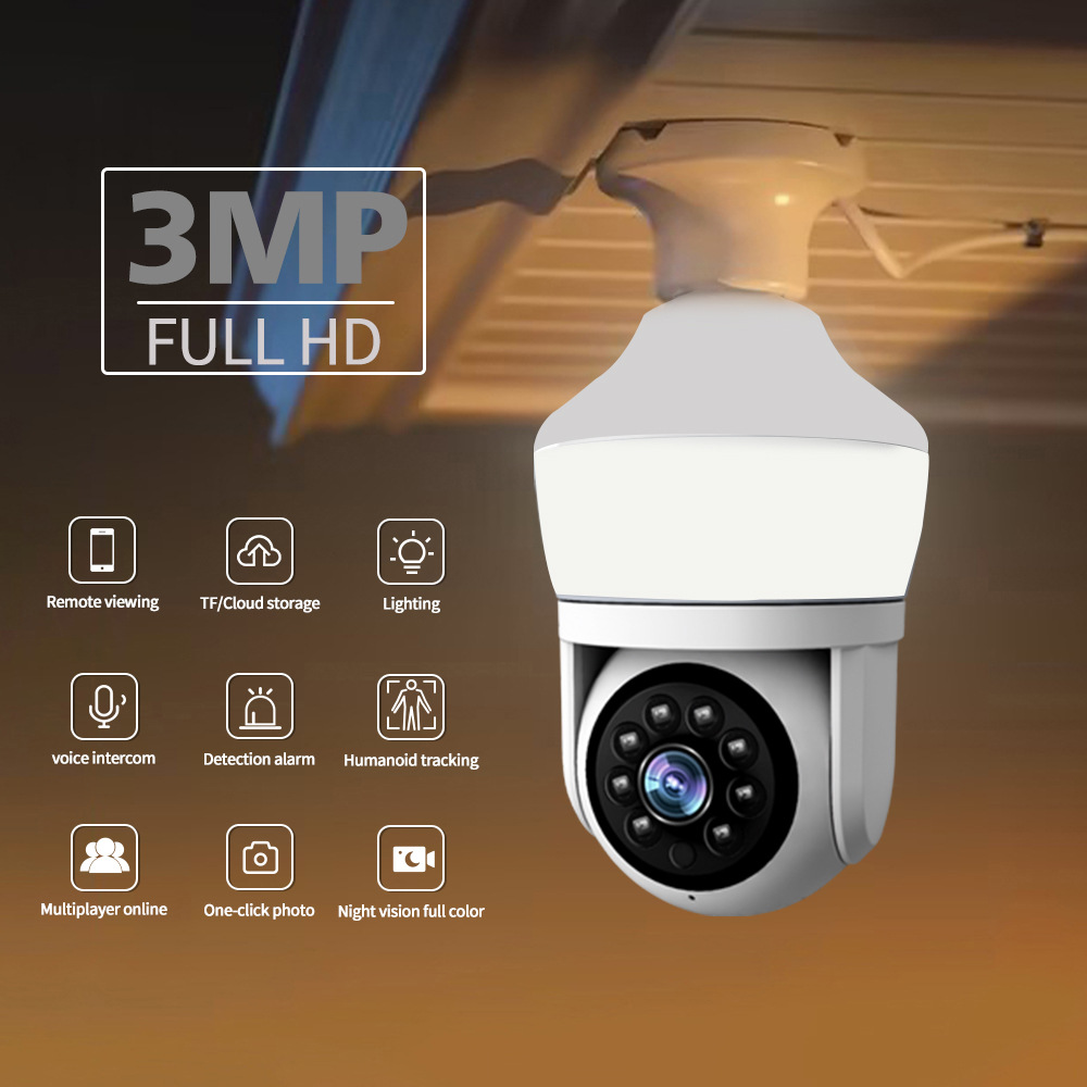 Yoosee APP 3MP 1296P  Night La - đánh giá và giá Home Security Flood Lights